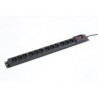 REGLETA 19" 12 TOMAS SCHUKO+INT+PROT ECO