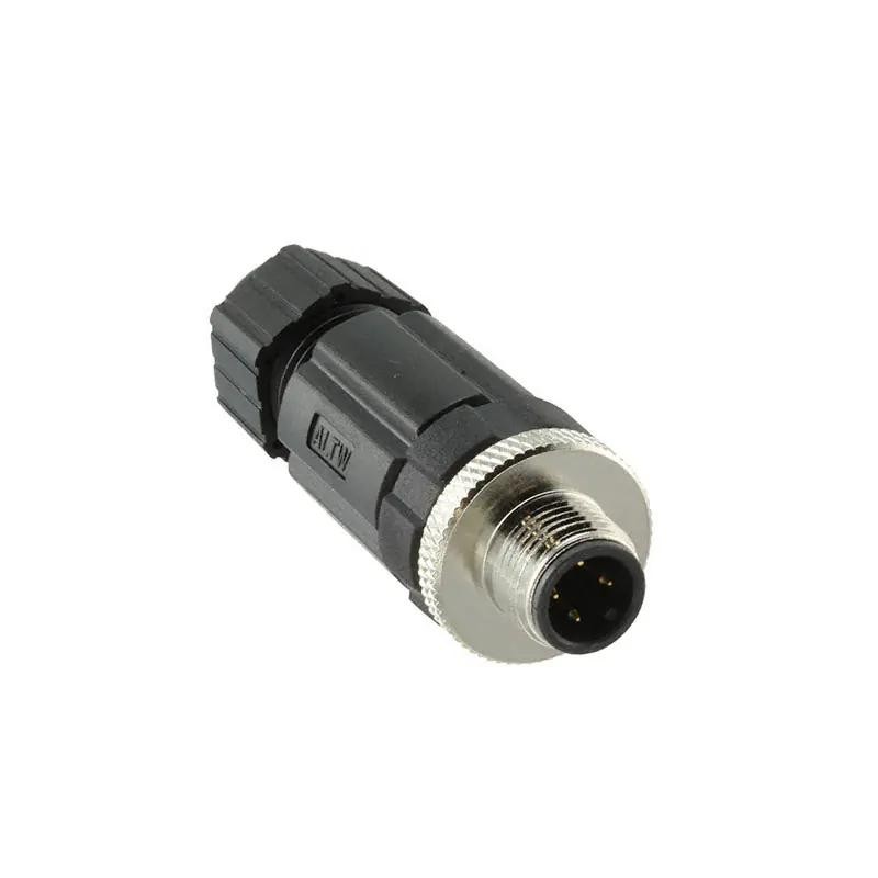 CONECTOR M12 ETHERNET MACHO 4P AMPHENOL