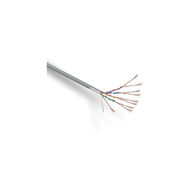 CABLE FTP CAT5E FLEXIBLE GRIS LSZH