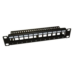 PANEL 10" 12P RJ45 VACIO...