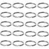 PACK 20 ANILLAS 28mm PARA LLAVEROS