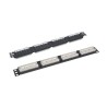 PANEL 19" 24P CAT6 UTP RJ45 CON GUIA NEG