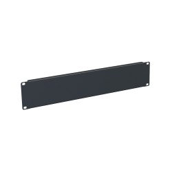 PANEL 19" 2U CIEGO COLOR NEGRO