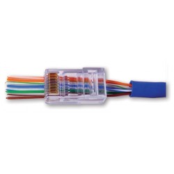 CONECTOR EZ-RJ45 MACHO UTP...