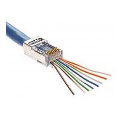 CONECTOR EZ-RJ45 MACHO FTP...