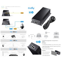 INYECTOR RJ45 100/1000...