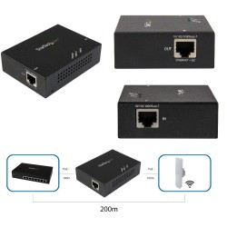 Extensor PoE+ Gigabit...