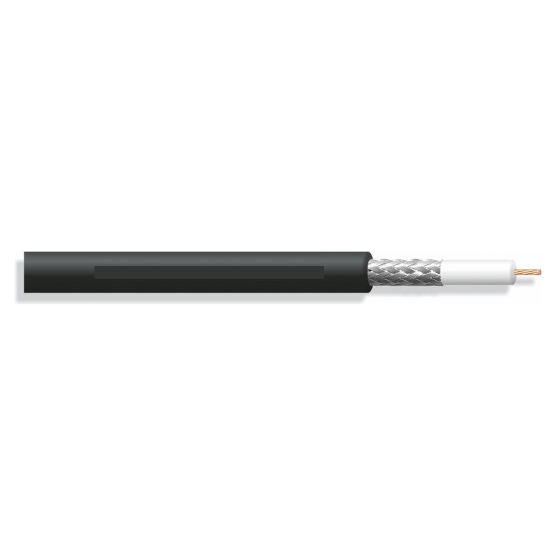CABLE VIDEO 0.8/3.7 NEGRO FLEXIBLE NEGRO