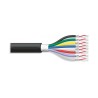 MANGUERA AUDIO 8 PARES 8x2x0,20 NEGRO GO