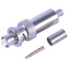 CONECTOR SHV-BNC MACHO RG58 RECTO 2Ghz