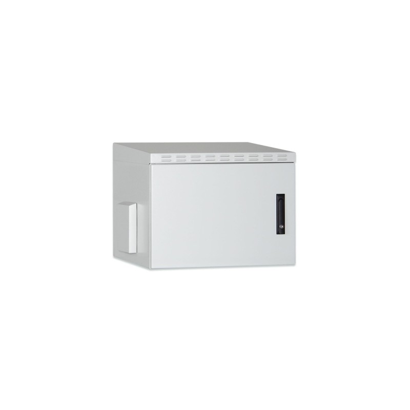 RACK MURAL 19" 9U GRIS FONDO 450mm IP55