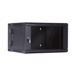 RACK MURAL 19" 6U 2 CUERPOS...
