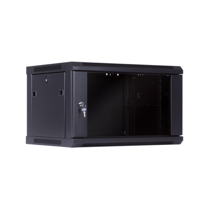 RACK MURAL 19" 4U NEGRO FONDO 450mmX600