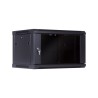 RACK MURAL 19" 4U NEGRO FONDO 450mmX600