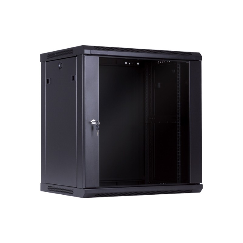 RACK MURAL 19" 9U NEGRO FONDO 450mmX600