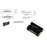 CONECTOR SOCKET 10 VIAS CABLE PLANO0.635