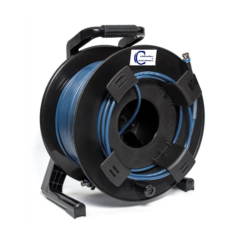 CABLE BNC M-M 3G 0.8/3.7 100M AZUL+70225