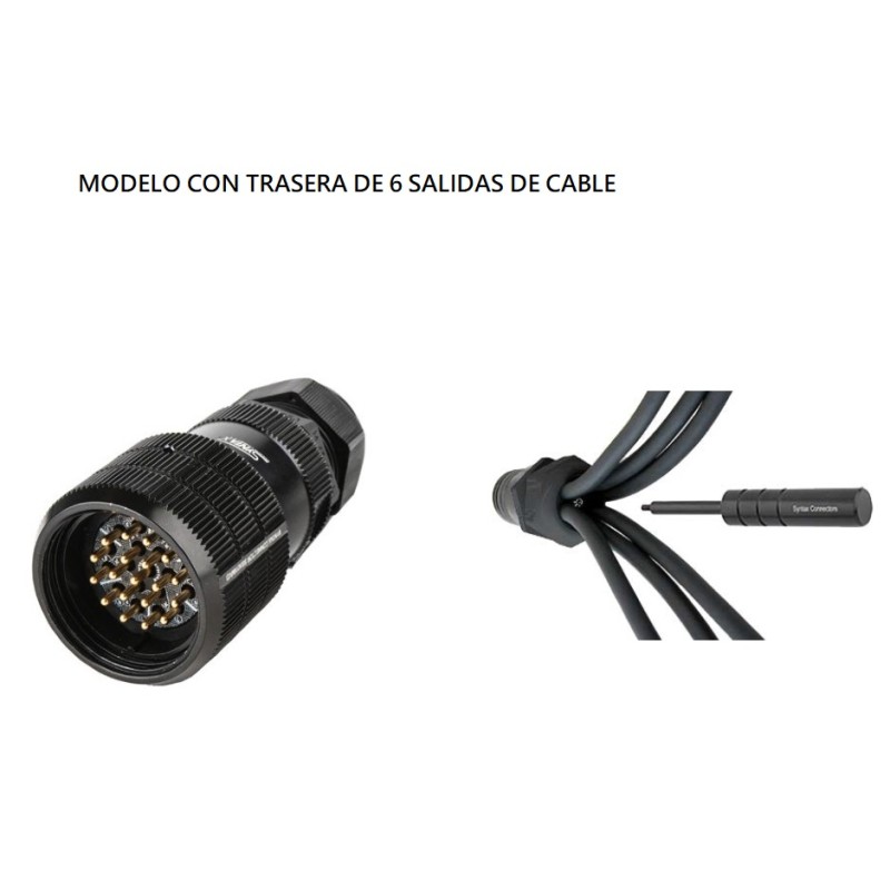 CONECTOR SOCAPEX 419 19 PINES MACHOAERE6