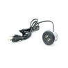 BASE EMPOTRAR 2 x USB a 220V NEGRO Ø39