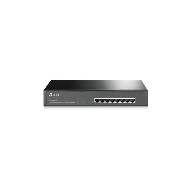 SWITCH POE 8 PUERTOS 10/100/1000 RACK