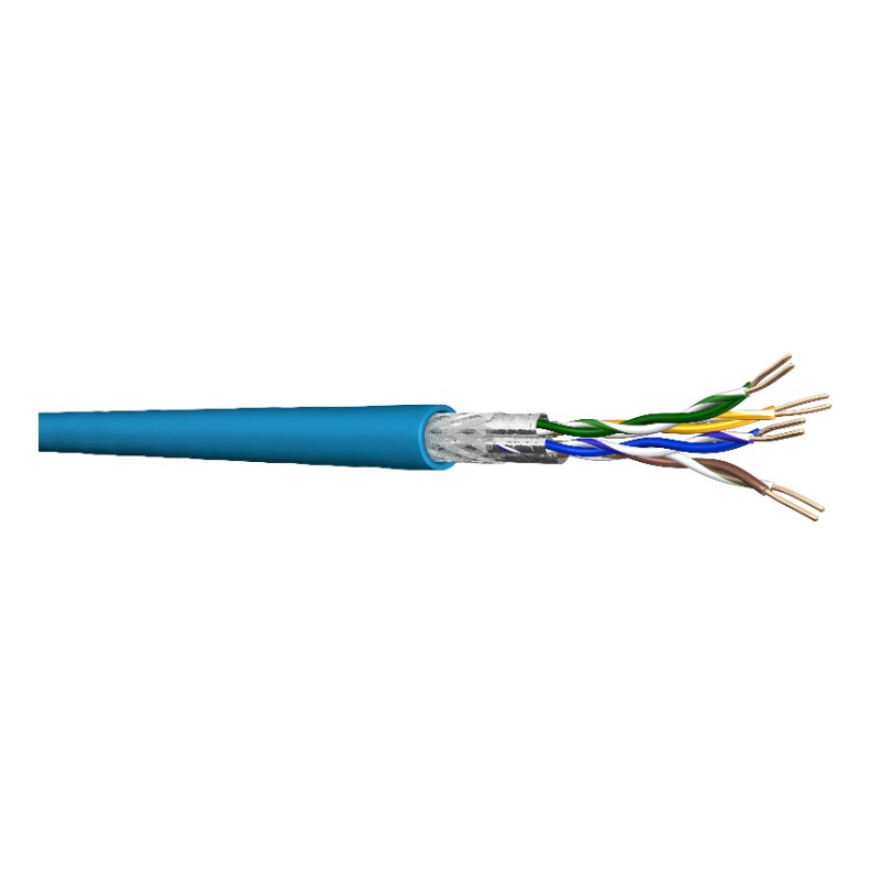 CABLE SFTP CAT6 RIGIDO AZUL LSZH DRAKA