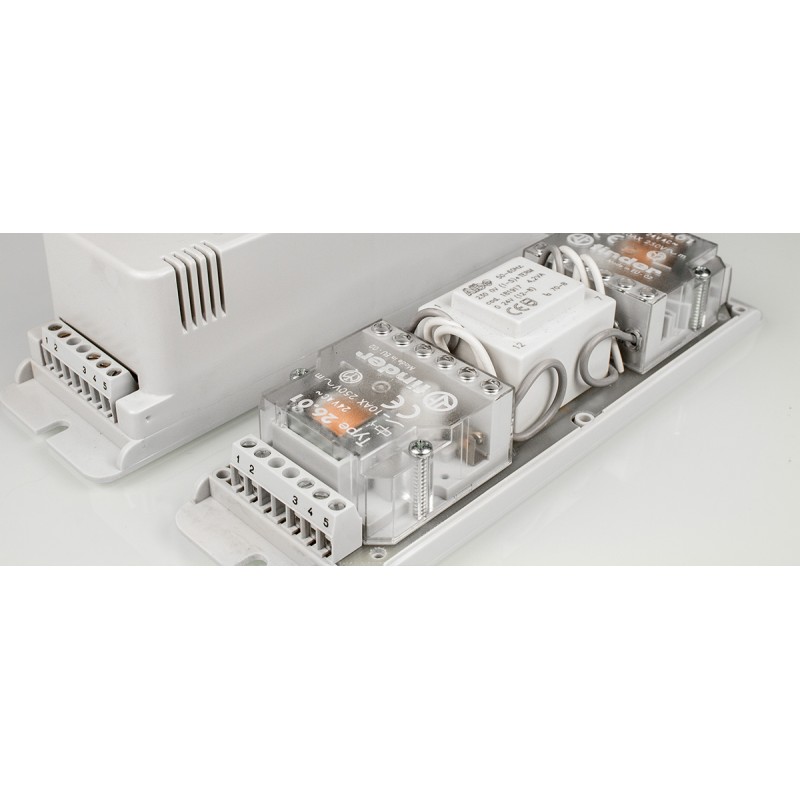 UNIDAD DE CONTROL 220V 24 V 2 RELES IMPU