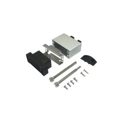 CONECTOR V35 MACHO + CARCASA