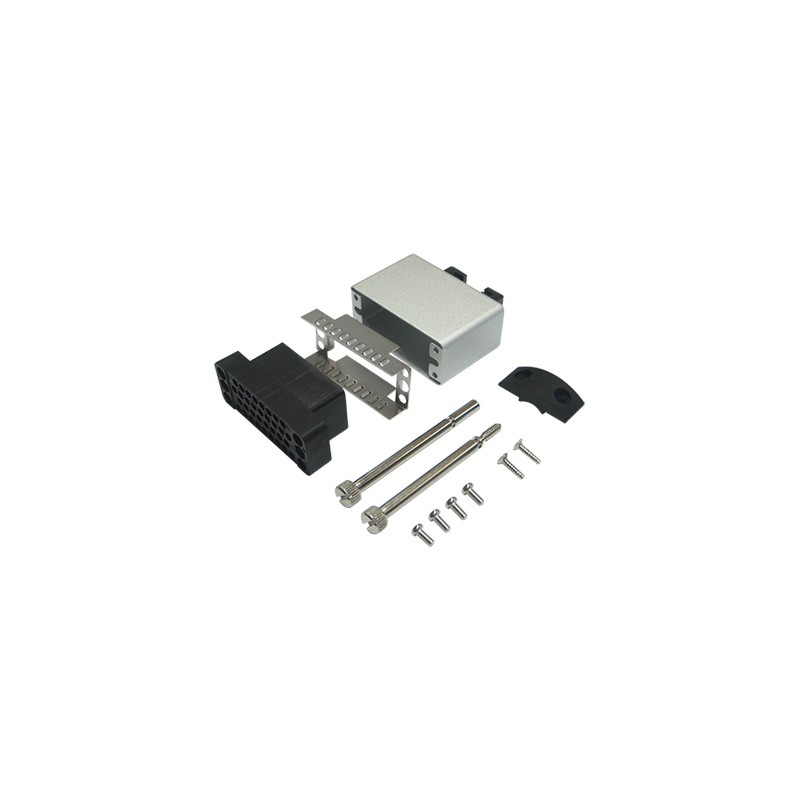 CONECTOR V35 MACHO + CARCASA