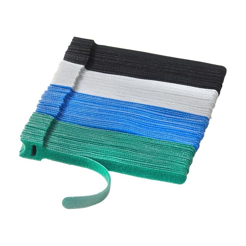 BRIDA DE VELCRO 150X12mm color 100u OJAL