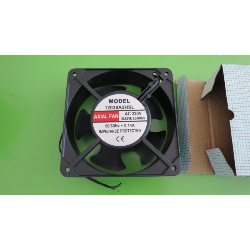 VENTILADOR AXIAL 120x120x38mm 220V/AC30W
