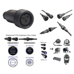 CONECTOR DMX H 3 PIN...