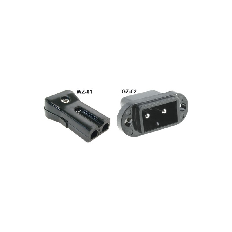 CONECTOR ALIMENTACION C7 HEMBRA FORMA 8