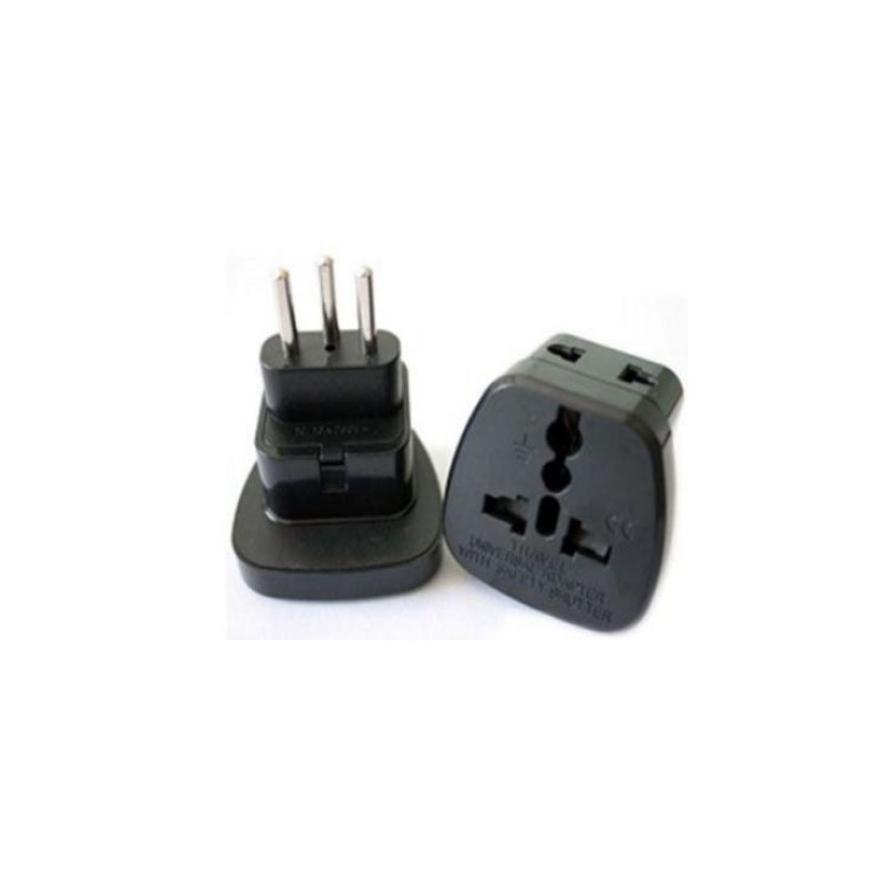 ADAPTADOR SUIZA MACHO a UNIVERSAL HEMBRA