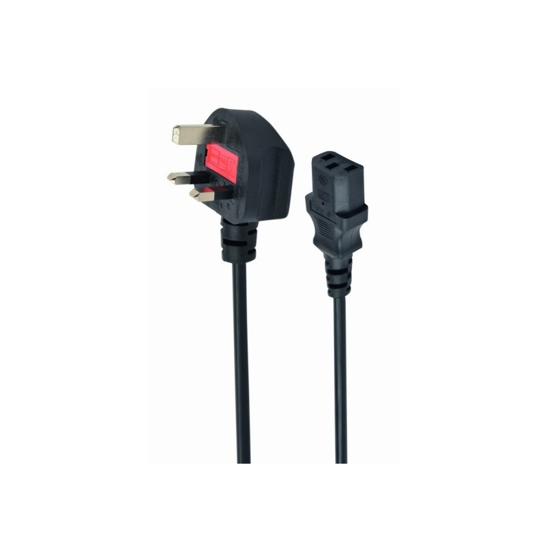 CABLE ALIMENTACION UK-C13 H 1,8M NEGRO