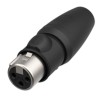 CONECTOR XLR3 HEMBRA AEREO IP65 NEUTRIK