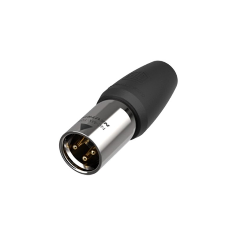 CONECTOR XLR3 MACHO AEREO IP65 NEUTRIK