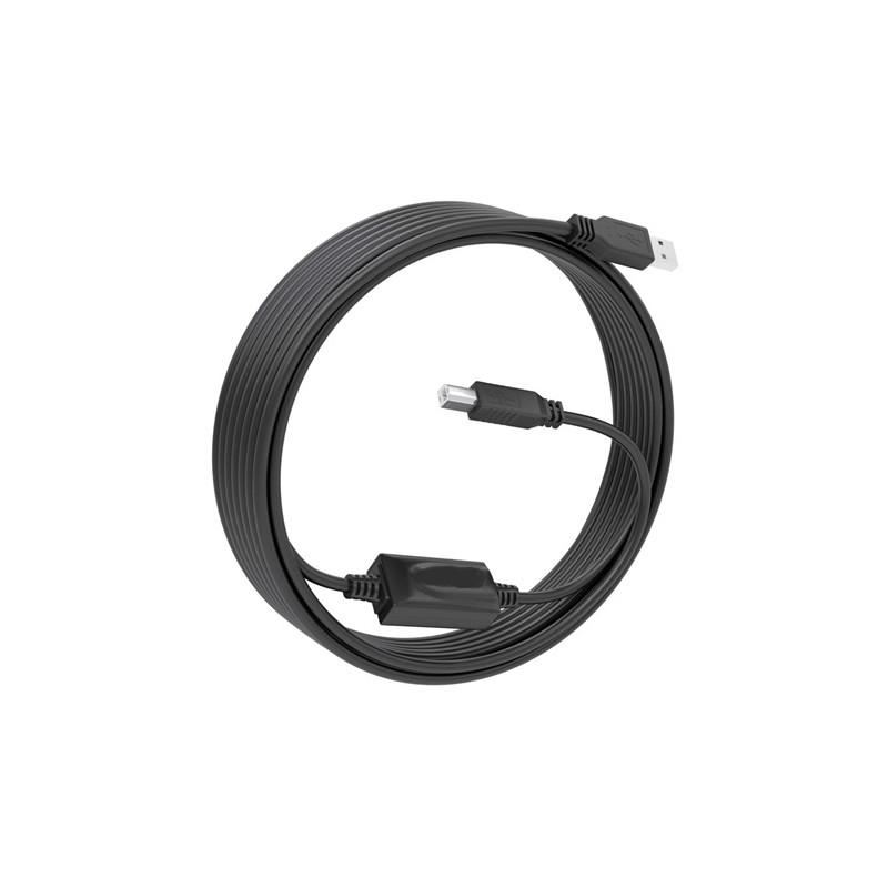 CABLE USB A-B 2.0 M-M AMPLIFICADO 10M