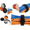 ORGANIZADOR DE CABLES CIRCULAR 3u/