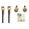 CABLE SMA M-M RG174 2M