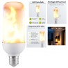 LAMPARA LED EFECTO LLAMA E27 4,5W 90lm