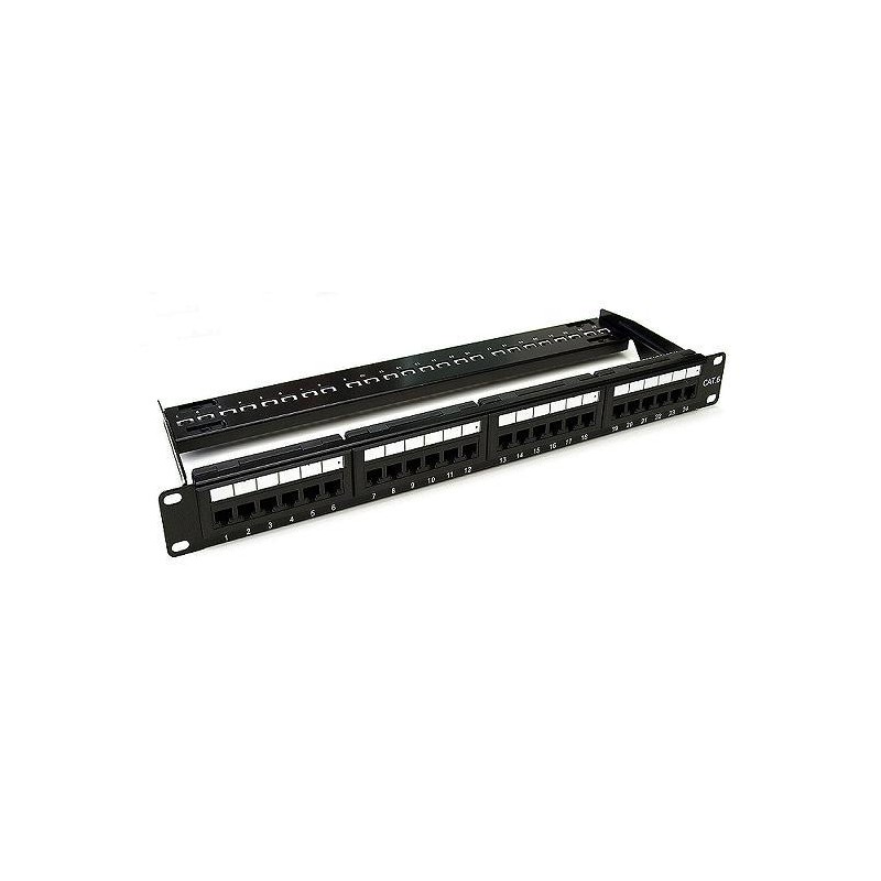 PANEL 19" 24P CAT6 UTP RJ45 COMMSCOPE