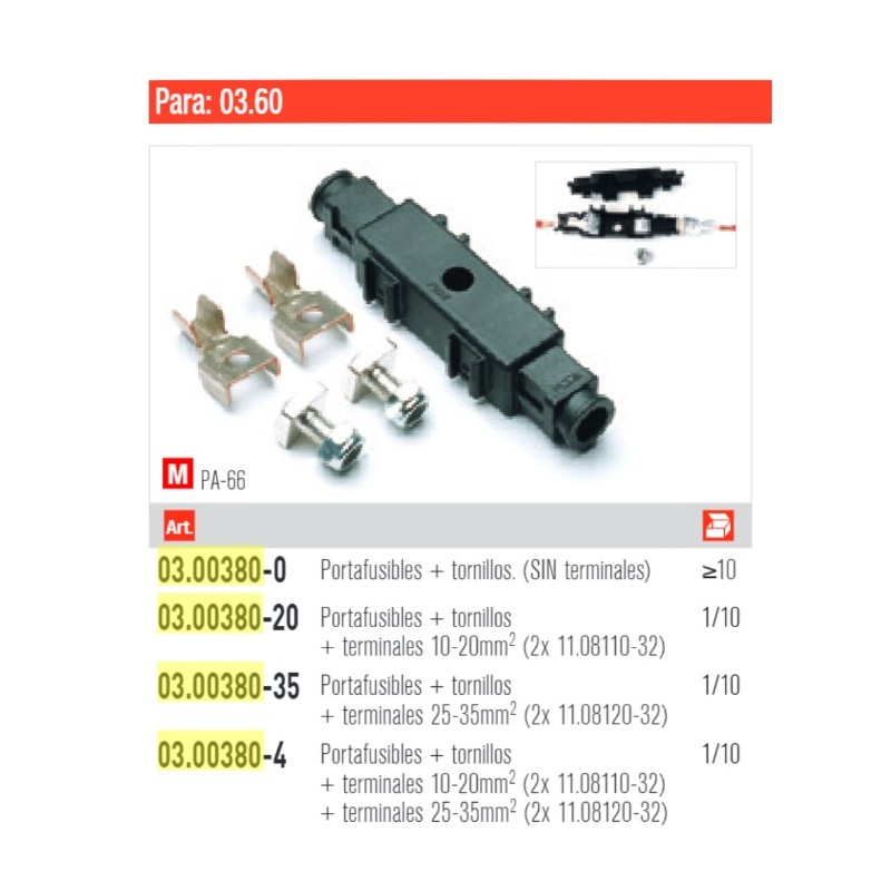 PORTA FUSIBLE PARA VEHICULOS DIESEL +T