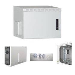 RACK MURAL 19" 7U GRIS...