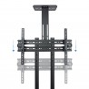 SOPORTE TV SUELO CON RUEDAS + ATRIL 70"