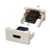 MODULO 45X22,5 CONECTOR HDMI H-H RECTO