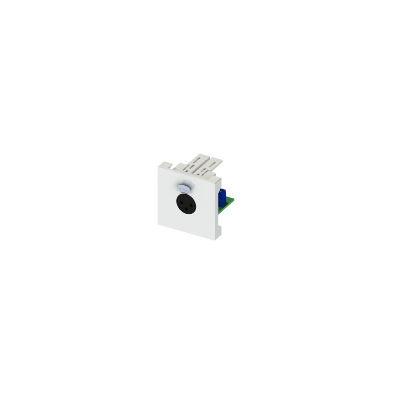 MODULO 45X45 CONECTOR XLR3 HEMBRA-BORNA