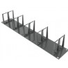 PASAHILOS 19" 2Ux10 GANCHOS POLICARBONAT
