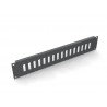 PANEL 19''x2Ux16 SUB-D 25 Vias GRIS