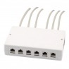 CAJA CONCENTRACION 8xRJ45 KEYSTONE
