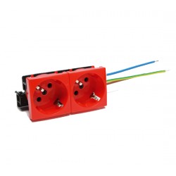 SCHUKO DOBLE PERFIL PLUS ROJO